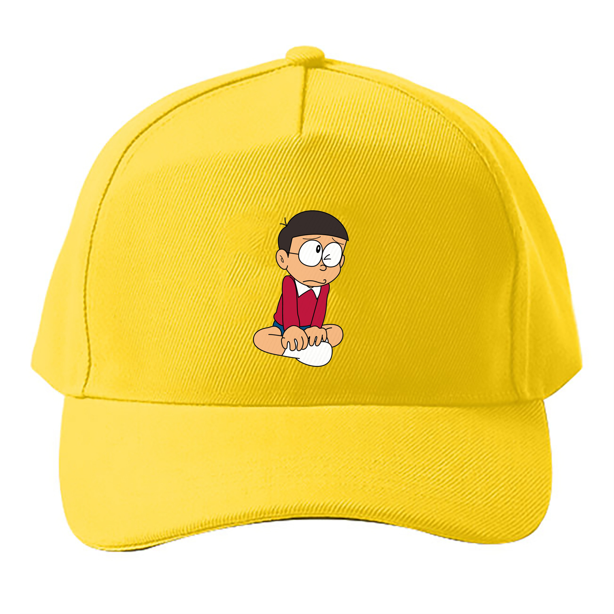 （画像用） ドラえもん 野比 のび太 Doraemon Nobita Nobi ベースボールキャップ 綿100％ 男女兼用 帽子 スポーツ